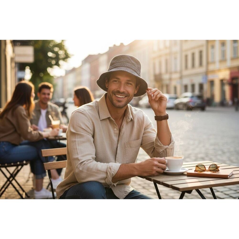 Pendleton tweed bucket hat